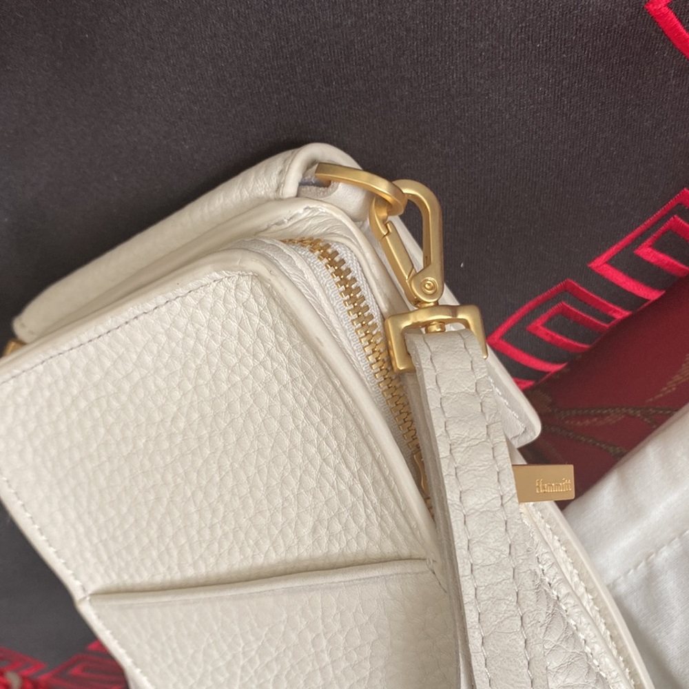 Making moves in a marshmallow white, bright Hammitt 310 west chic crossbody! - Picture 4 of 12